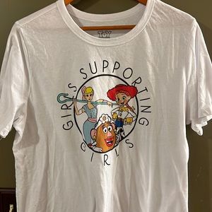 Disney Pixar toy story girls supporting girls T-shirt